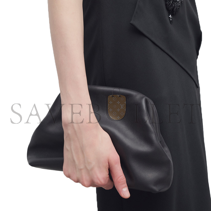 The R0w mira clutch in leather w1781l72bag (22*16*7cm)